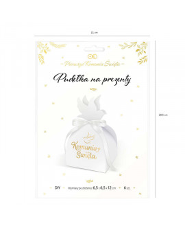 COMMUNION boxes, 6 pcs. Dove