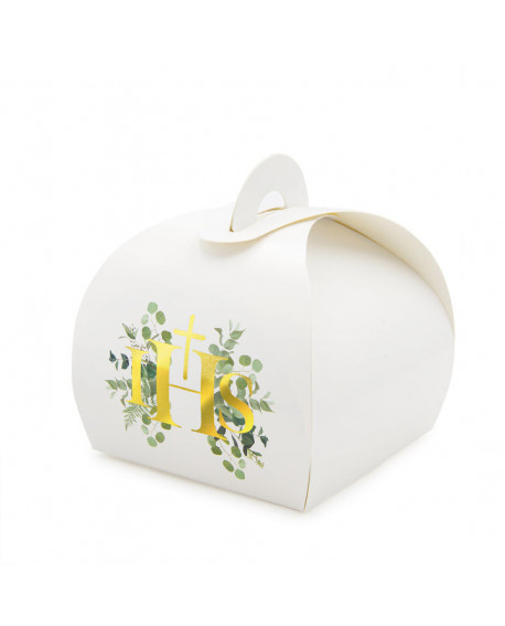 COMMUNION boxes, 6 pcs. Eucalyptus