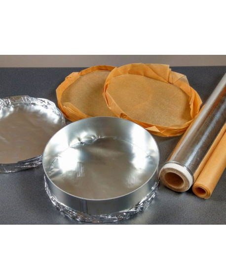 Baking tin ROUND EDGE 24 cm Height 4,5 cm Ring