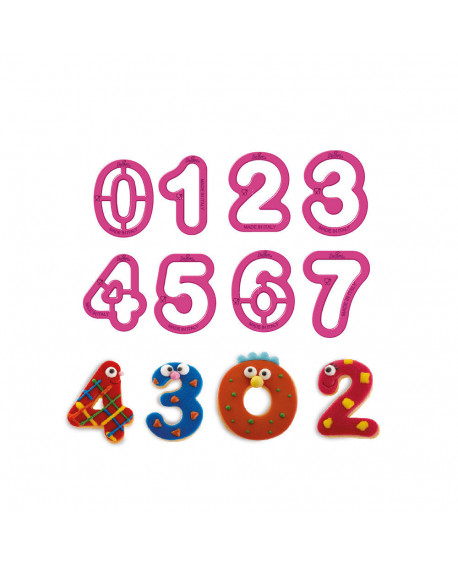 Висічки Decora NUMBERS, 5 см