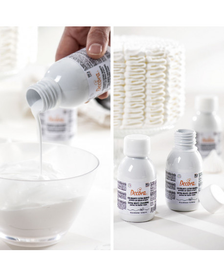 Barwnik biały "wybielacz" Decora