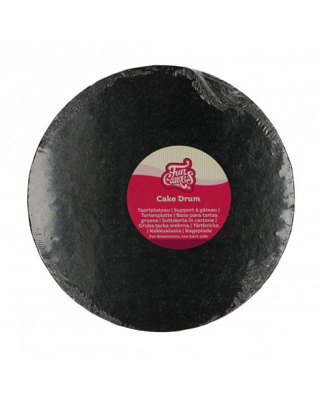 Black cake drum 12 mm 30.5 cm
