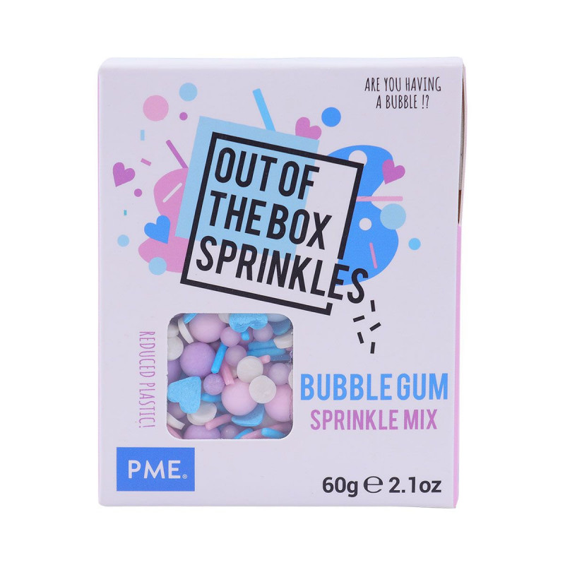 Posypka PME Out of the Box 60g BUBBLE GUM