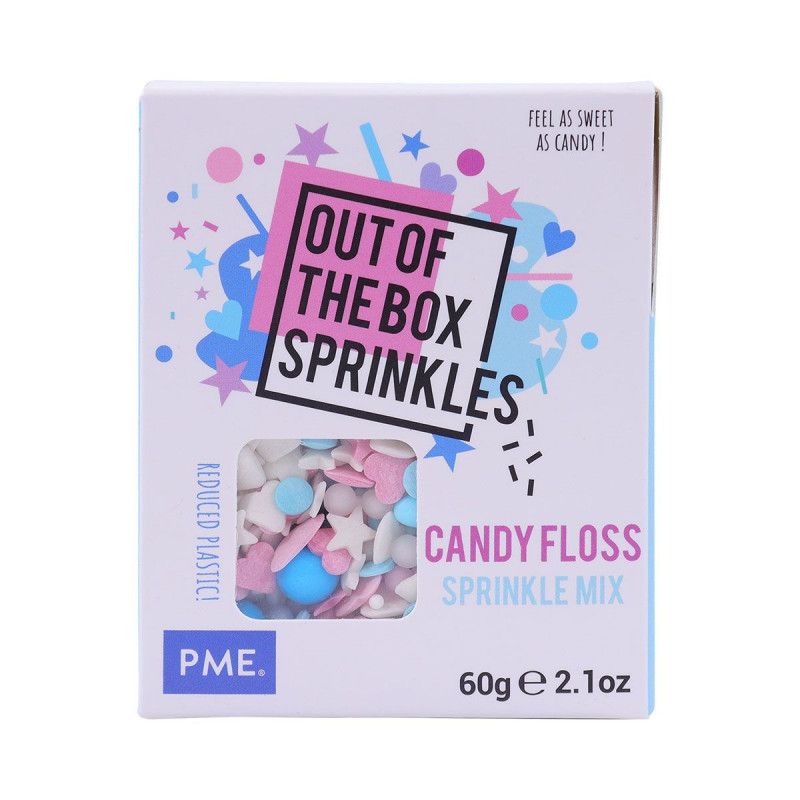 Posypka PME Out of the Box 60g CANDY FLOSS