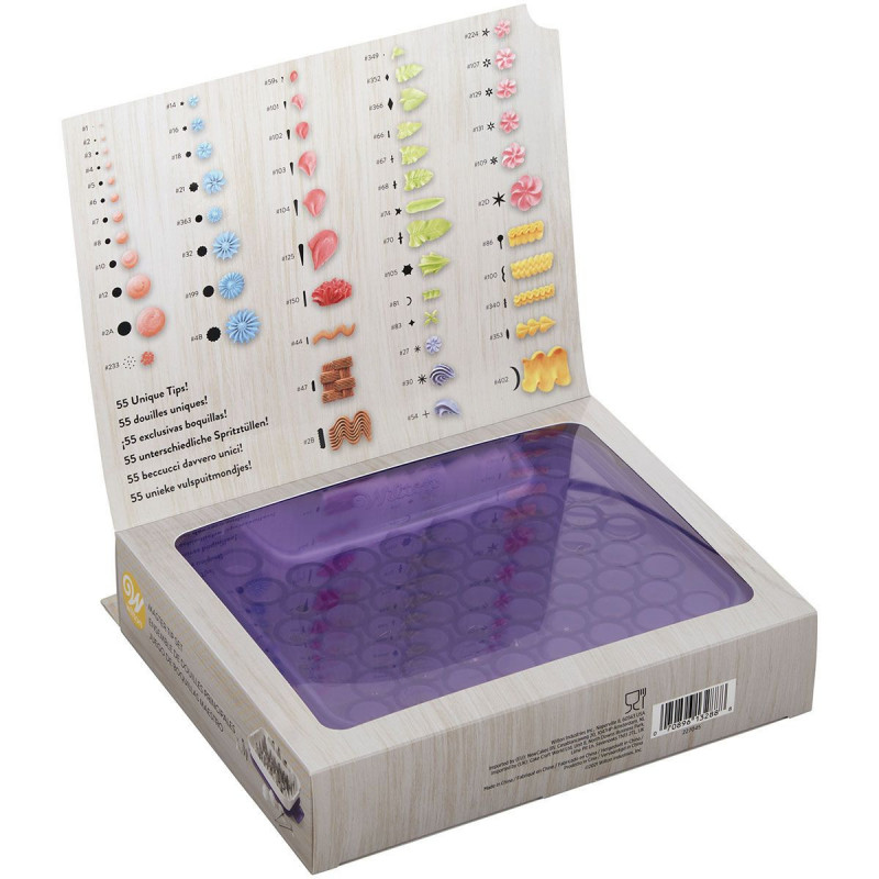 Wilton deluxe Backset, Nagel, Zubehör 55 Artikel