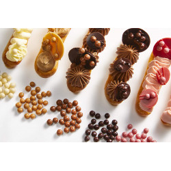 Posypka CZEKOLADOWE KULECZKI Crispearls Callebaut 425g Posypka CZEKOLADOWE KULECZKI Crispearls Callebaut 425g