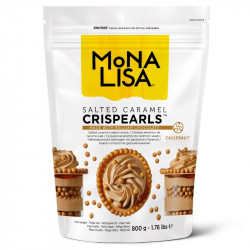Mona Lisa Crispearls Callebaut sypání 800 g Caramel Gold Salted...