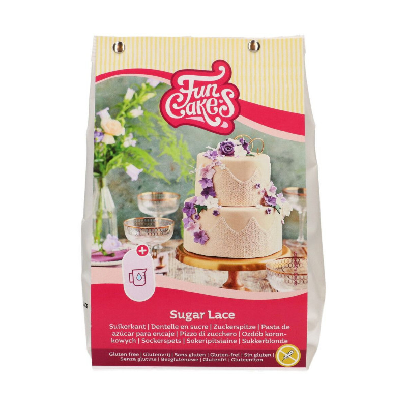 Csipkepor FunCakes 400 g ECRU masa w proszku do koronki