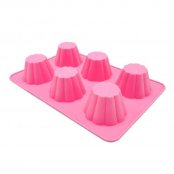 Silikonform MINI BABCAKES Blume 5,5 cm