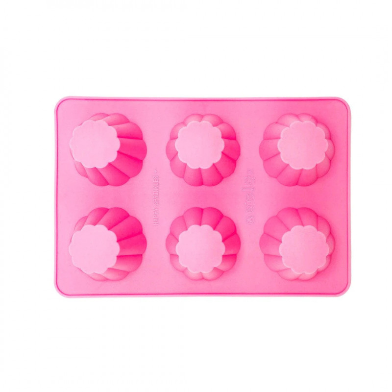 Forma silikonowa Mini Babeczki Flower 5,5 cm