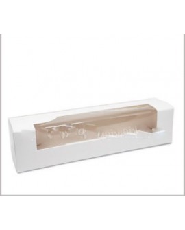 Pudełko kartonik na makaroniki ŚREDNIE 16x4,5 cm Zestaw 10 szt