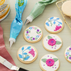 Круглая насадка Wilton №1 для тонких надписей