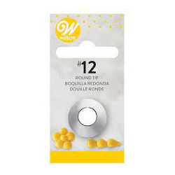 Wilton okrúhla zdobiaca špička No. 12 – plain