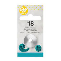 Відкрита зірочка Wilton №18