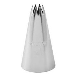 Wilton star tip no. 21 decorating tip 418-21