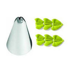 Wilton leaf tip no. 68 decorating tip 418-68 Wilton leaf tip no. 68 decorating tip 418-68