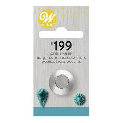 Wilton star tip no. 199 decorating tip 418-199
