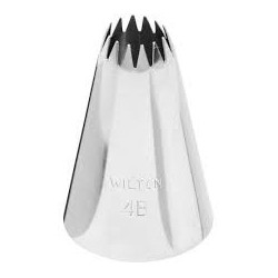 LARGE No 4B star Wilton decorating tip 418-4400 LARGE No 4B star Wilton decorating tip 418-4400