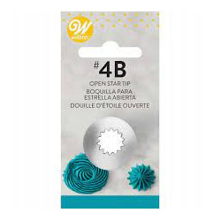 LARGE No 4B star Wilton decorating tip 418-4400 LARGE No 4B star Wilton decorating tip 418-4400