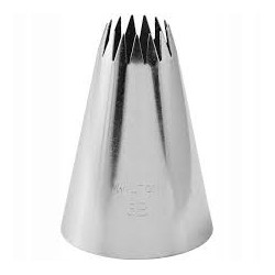 LARGE No 6B star Wilton decorating tip 418-6600
