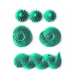 LARGE TIP VERY LARGE No 8B open star Wilton