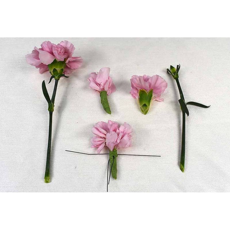 Florist wires WHITE size 28