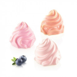 Forma silikonowa 3D Silikomart Chantilly 120 6 gniazd monoporcje