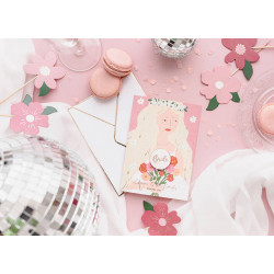 Topper FLOWERS Cake decoration 8 pcs.