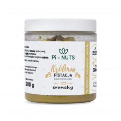 Pasta PISTACJOWA Pi-Nuts 200 g Krem pistacjowy Królowa Pistacja...