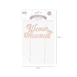 Topper Wieczór panieński Różowe Złoto