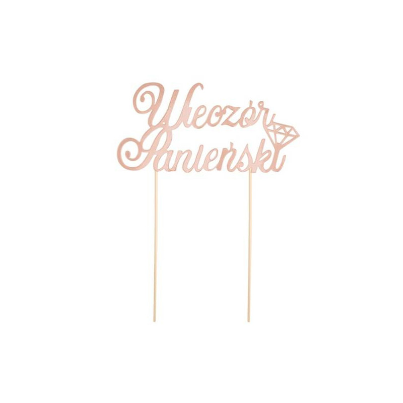 Topper Wieczór panieński Różowe Złoto