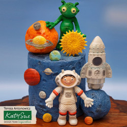 Katy Sue Silikonform PLANETEN Sonne Erde Weltraum Katy Sue Silikonform PLANETEN Sonne Erde Weltraum