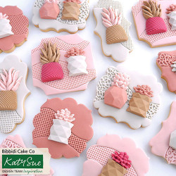 Forma silikonowa Katy Sue Sukulenty Kwiaty