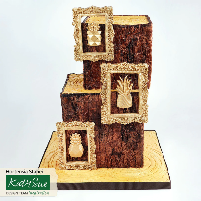 Forma silikonowa Katy Sue Sukulenty Kwiaty