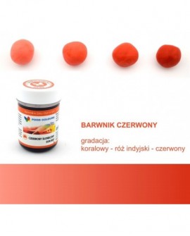 Food Colours Gel Dye Sunshine Red