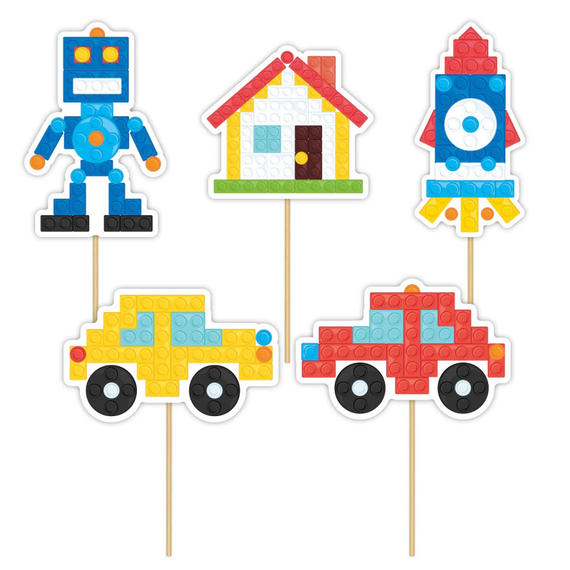 Pikery Block Party 5 szt. Klocki