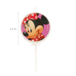 Birthday candles Badges 5 pcs Mickey Minnie and friends