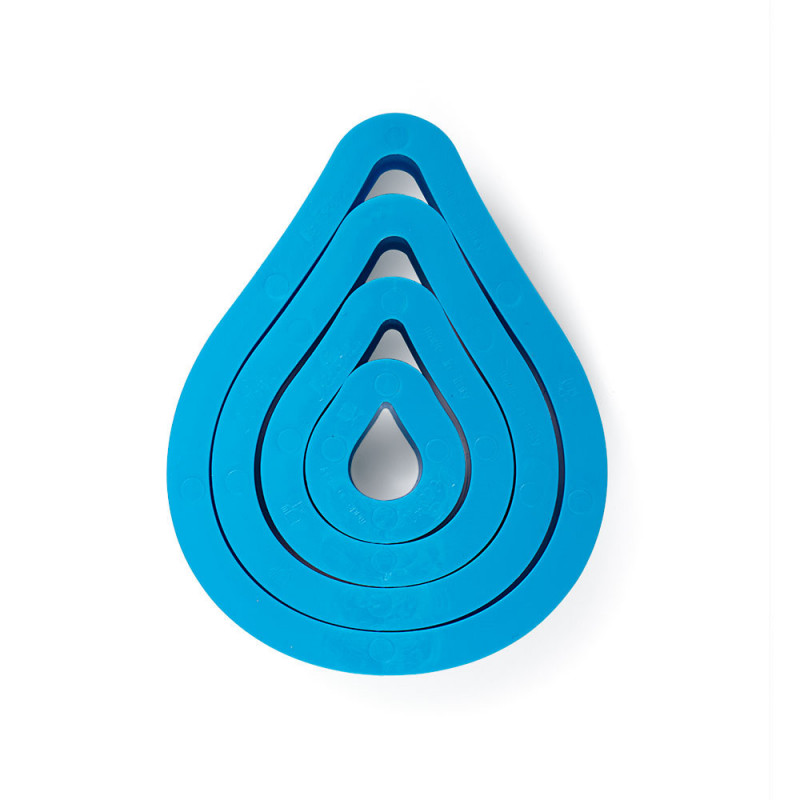 Foremki Decora 4 szt Kropla Łezka