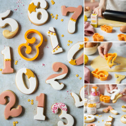 DIGITS LARGE Decora Zahlenstempel 7,5 cm DIGITS LARGE Decora Zahlenstempel 7,5 cm
