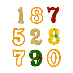 DIGITS LARGE Decora Zahlenstempel 7,5 cm DIGITS LARGE Decora Zahlenstempel 7,5 cm