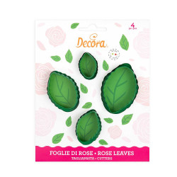 Forma Decora Rose Leaves 4 ks.