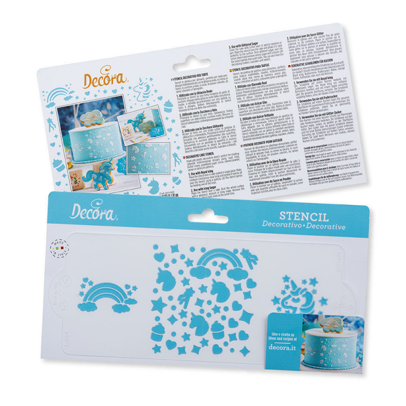 Szablon dekoracyjny Decora Jednorożec Unicorn