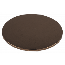 Podkład pod tort PC BRĄZ SZTYWNY 25 cm Antyczny
