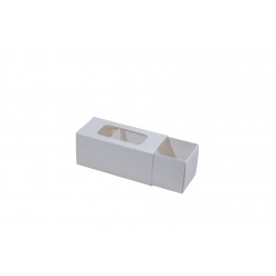 Pudełko kartonik na makaroniki Wysuwane 10x4,5 cm Zestaw 10 szt.