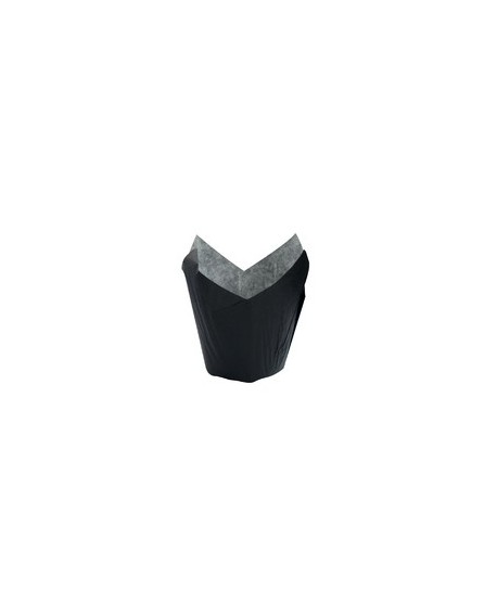Tulip cupcake liners BLACK 180 pcs.