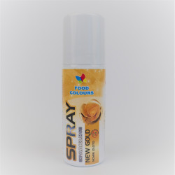 Lebensmittelfarben GOLD Spray 50 ml Frei E171 Lebensmittelfarben GOLD Spray 50 ml Frei E171