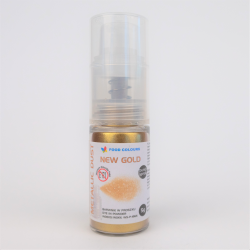 Barwnik pyłkowy FC Metallic GOLD 5 g pompka złoty