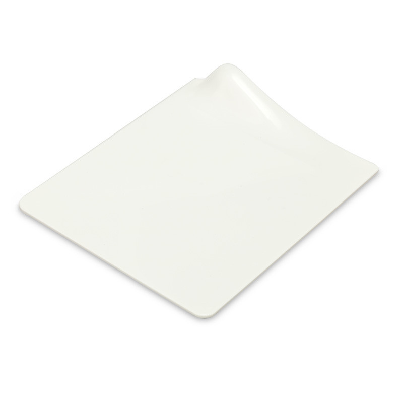 Bankett-Tablett WHITE 9 cm 40 Stück quadratisch