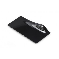 Tacka Bankietówka CZARNA 14x5 cm 40 sztuk prostokąt