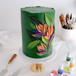 Barwnik w tubce NIEBIESKI 25 g CS Tubka